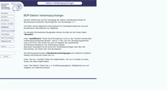 Desktop Screenshot of bdp-verkehr.de